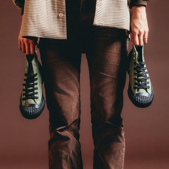 Grounder High-Top Olive Green/Black