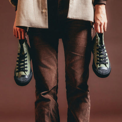 Grounder High-Top Olive Green/Black