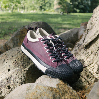 Grounder Hiker Low-Top Burgundy/Black