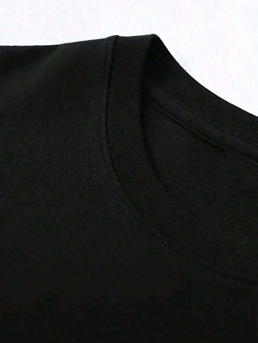 Grunge Revival Essential- Contrast Red/White Graphics With Edgy GAGADO Detail| CottonUnisex Casual-ShirtsCasual Short-Sleeve-Shirts Men And Women