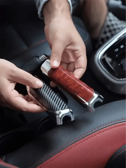 Handbrake Grip Cover, Car Handbrake Cap, Made Of High-Quality ABS Plastic, Smooth Surface, Interior Accessories For Sedans And Suvs.