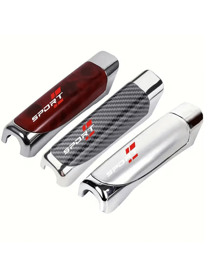 Handbrake Grip Cover, Car Handbrake Cap, Made Of High-Quality ABS Plastic, Smooth Surface, Interior Accessories For Sedans And Suvs.