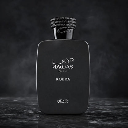 Hawes Kobra For Men Eau De Parfum 105ml/3.6oz, Long Lasting Perfume Cologne, Fresh Clean Scent For Daily Wear, Evening, Travel And Gift
