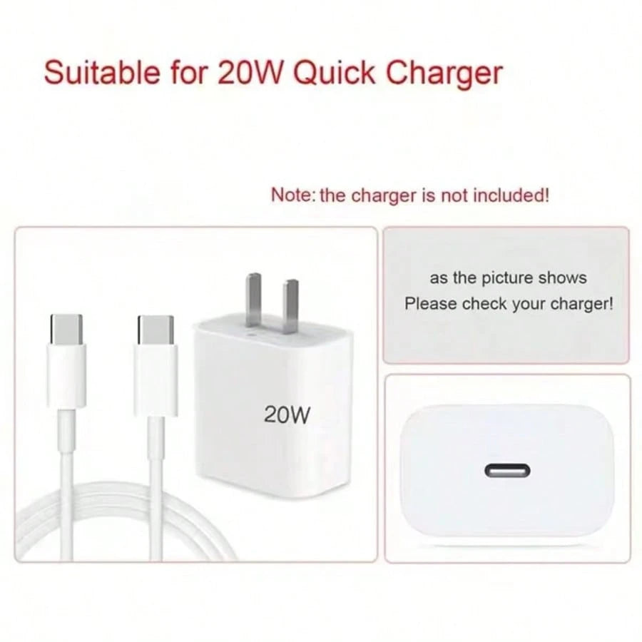 Heart-Shaped Protective Case Compatible With Apple Original Charger, Compatible With 18W/20W Charger, Soft Shell Design Cable Protector, Charger Protector