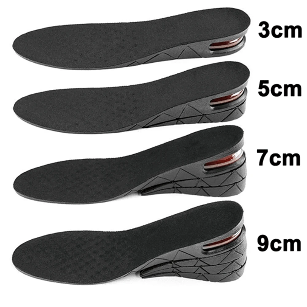 Height Increasing Insoles, Invisible Height Increasing Inserts, Air Cushion Insoles, Adjustable Height Insoles, Trimmable Insoles, Women Boots Accessories
