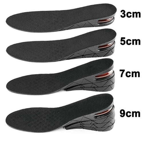 Height Increasing Insoles, Invisible Height Increasing Inserts, Air Cushion Insoles, Adjustable Height Insoles, Trimmable Insoles, Women Boots Accessories