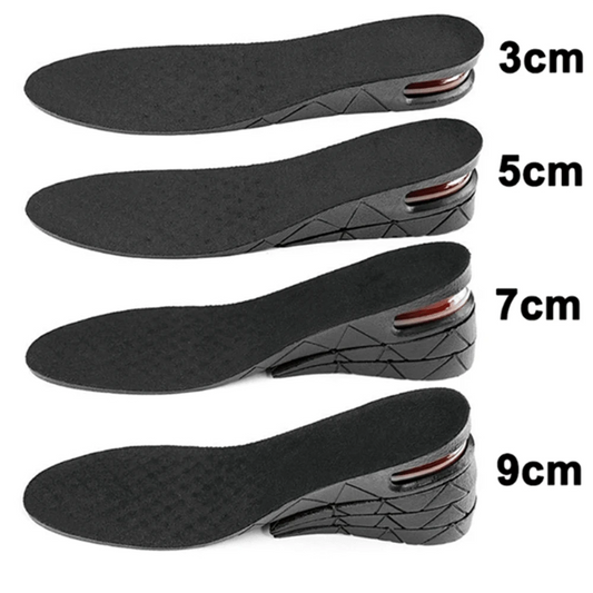 Height Increasing Insoles, Invisible Height Increasing Inserts, Air Cushion Insoles, Adjustable Height Insoles, Trimmable Insoles, Women Boots Accessories
