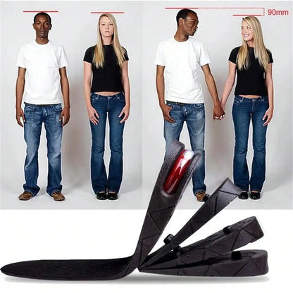 Height Increasing Insoles, Invisible Height Increasing Inserts, Air Cushion Insoles, Adjustable Height Insoles, Trimmable Insoles, Women Boots Accessories