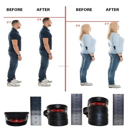 Height Increasing Insoles, Invisible Height Increasing Inserts, Air Cushion Insoles, Adjustable Height Insoles, Trimmable Insoles, Women Boots Accessories