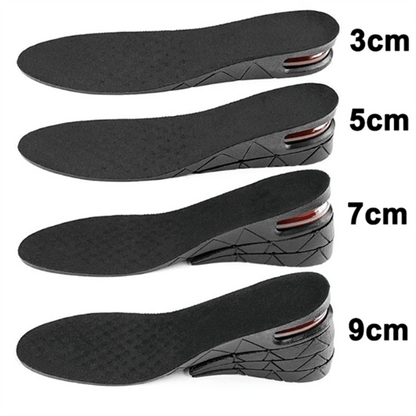 Height Increasing Insoles, Invisible Height Increasing Inserts, Air Cushion Insoles, Adjustable Height Insoles, Trimmable Insoles, Women Boots Accessories