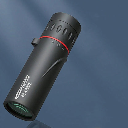 High Power HD Monocular Telescope Portable Single Tube Design For Outdoor Activities- Ideal For Camping, Hunting, Travel, Concerts, Fishing- Plastic, No Electricity Required, No Feathers- Perfect C