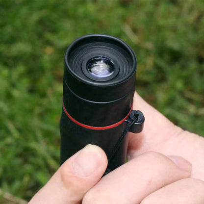 High Power HD Monocular Telescope Portable Single Tube Design For Outdoor Activities- Ideal For Camping, Hunting, Travel, Concerts, Fishing- Plastic, No Electricity Required, No Feathers- Perfect C