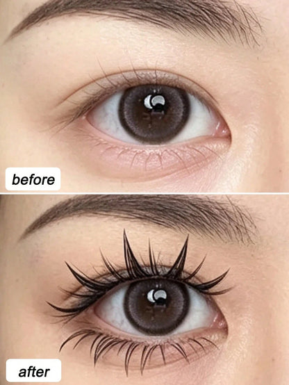 High Rating 110 Clusters Large Capacity Glue-Free Sunflower False Eyelashes- C Curl, 12mm Length, DIY Natural Eyelashes, Easy To Use, Korean/Fairy/Manga Style, Beginner Friendly, Suitable For Daily O