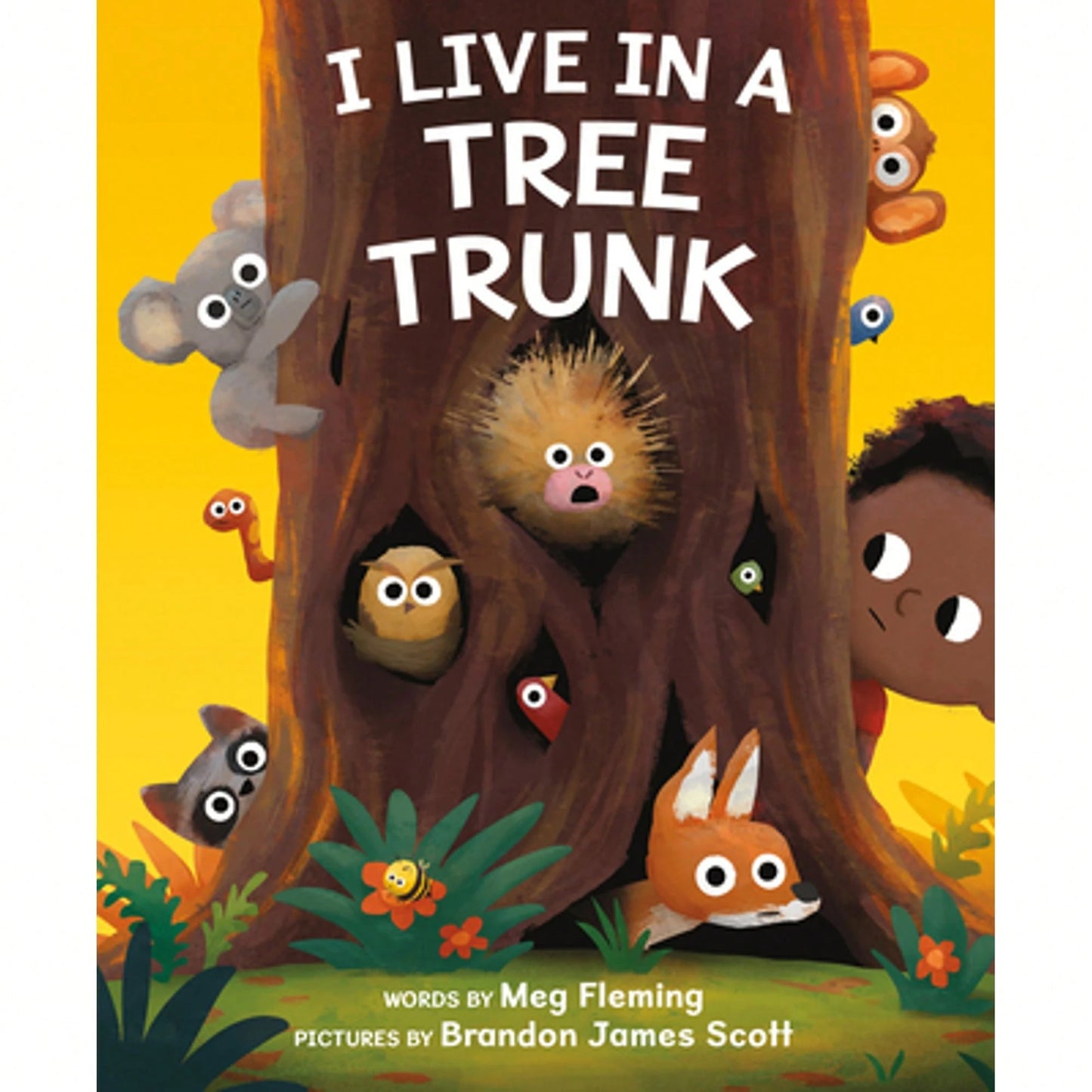 I Live In A Tree Trunk (Hardcover) By Meg Fleming