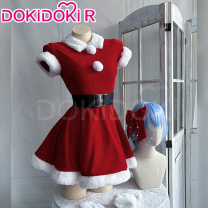 【In Stock】【Size S-2XL】DokiDoki-R Anime Cosplay Costume Red White Christmas