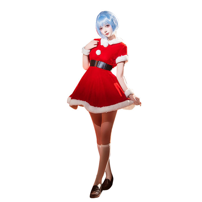 【In Stock】【Size S-2XL】DokiDoki-R Anime Cosplay Costume Red White Christmas