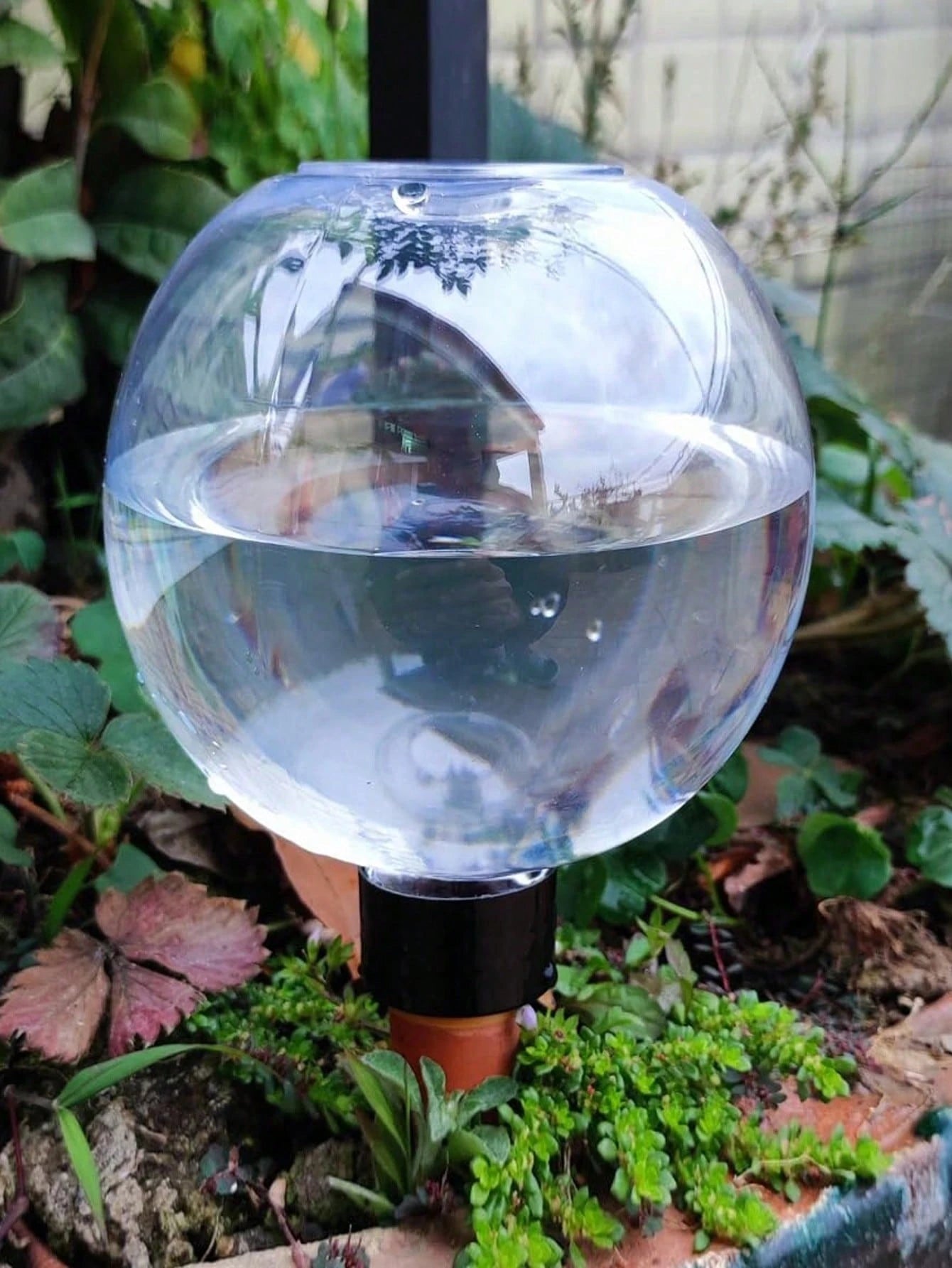 Indoor Garden Automatic Watering Tool Drip Irrigation System Watering Device For Potted Flowers And Plants 500ML Capacity Can Water Automatically For About 6 Days