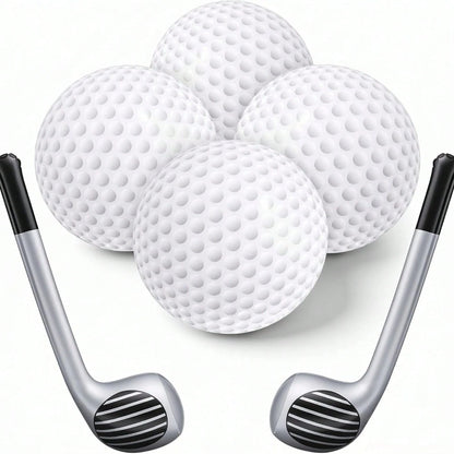 Inflatable Golf Pattern Beach Ball, PVC Material Golf Ball Pool Toy, Suitable For Summer And Pool Party Decoration Balls