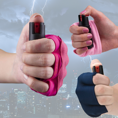 InstaFire Personal Defense Pepper Spray 1/2 oz With Activewear Hand Sleeve