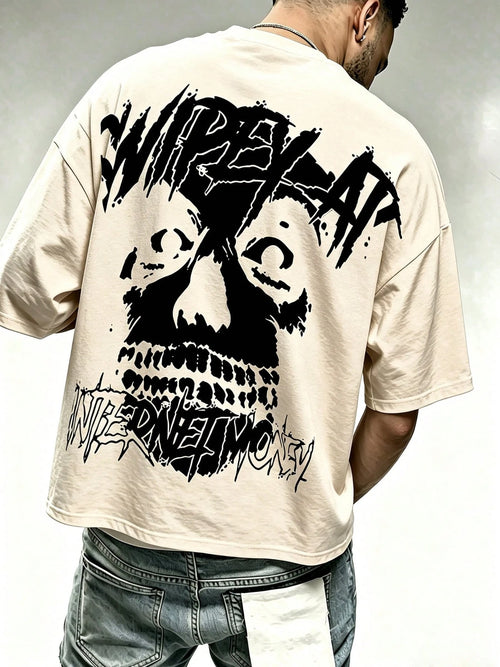 Internet Money T-Shirt, Internet Skull T-Shirt, 100% Pure Cotton, Y2K Style, Hip-Hop Street Elements, Digital Print, Perfect Gift.