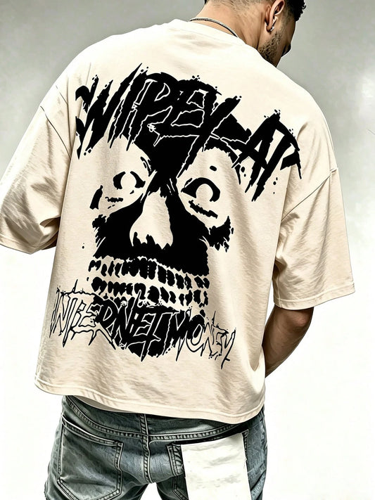 Internet Money T-Shirt, Internet Skull T-Shirt, 100% Pure Cotton, Y2K Style, Hip-Hop Street Elements, Digital Print, Perfect Gift.