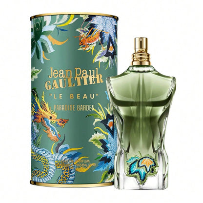 Jean Paul Gaultier Le Beau Paradise Garden Perfume, EDP Light Essence. Featuring Fresh Floral And Fruity Aromas, Perfect For Spring And Summer Use! 125ml/4.2oz, It's Great For Daily Use Or Gift Giving