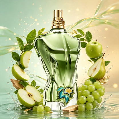 Jean Paul Gaultier Le Beau Paradise Garden Perfume, EDP Light Essence. Featuring Fresh Floral And Fruity Aromas, Perfect For Spring And Summer Use! 125ml/4.2oz, It's Great For Daily Use Or Gift Giving