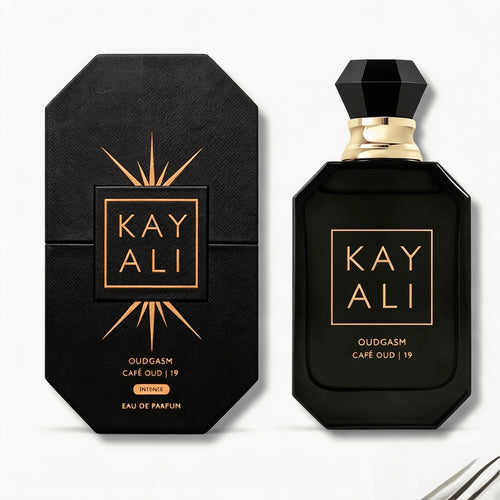 KAYALI 19 Oudgasm Cafe Oud| 19 Eau De Parfum Intense 3.4Oz 100ml Coffee Combined With Middle Eastern Deep Ebony, Allowing You To Feel The Rich And Smooth Coffee Wood Aroma Up Close, Leaving A Longer