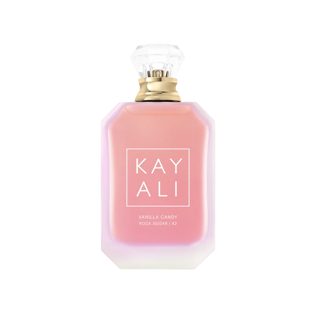 KAYALI Vanilla Candy Rock Sugar 42 Eau De Parfum For Women – Long Lasting Sweet Vanilla Candy Perfume, Bubble Gum, Caramel, Pear, Violet & Gourmand Fragrance Spray, 3.4 Oz/ 100ml