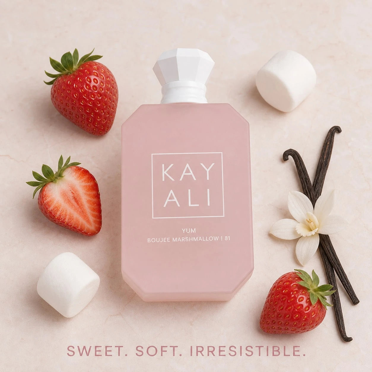 Kayall Yum Boujee Marshmallow 81 Eau De Parfum 100ml/3.4oz, Long Lasting Perfume Cologne, Fruity Citrus Scent For Daily Wear, Evening, Travel And Gift