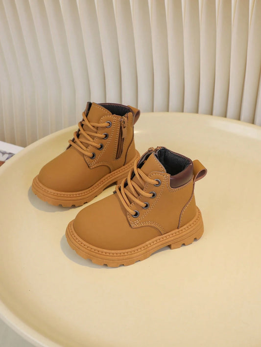 Kid's Boots, 2025 Autumn Winter New Children Shoes, Girls & Boys Booties, Soft Casual Ankle Boots