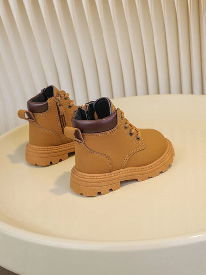 Kid's Boots, 2025 Autumn Winter New Children Shoes, Girls & Boys Booties, Soft Casual Ankle Boots