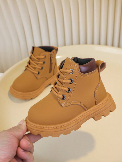 Kid's Boots, 2025 Autumn Winter New Children Shoes, Girls & Boys Booties, Soft Casual Ankle Boots