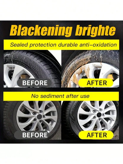 KineShineX Car Interior Polishing Paste, Car Leather Seats, Dashboard Control Panel Polishing Repair Paste, Scratch Repair Wax, Tire Blackening Agent, Car Parts, Comes With A Car Cleaning Sponge As A