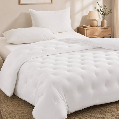 KTAbedding 1PC Thickened Quilt, High-Elasticity And Fluffy, Soft Keep Warm Comfortable Household Quilt,, Applicable To Bedroom, Dormitory, Outdoor Camping, Suitable For Multi-Size Beds, Travel And Th