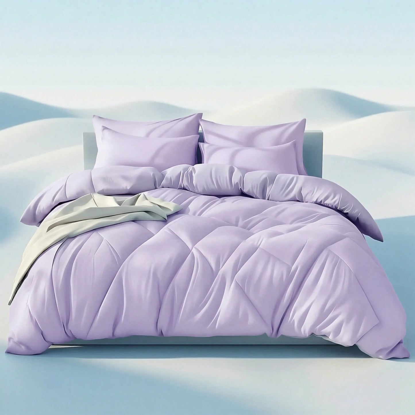 KTAbedding 2/3 PCS,Simple Diamond Grid Thick Quilt Set,For Home And Bedroom Decoration,Fluffy And Soft,All-Season Universal,Includes 1 Quilt + 1/2 Pillowcases,Ideal For Holiday Gifting