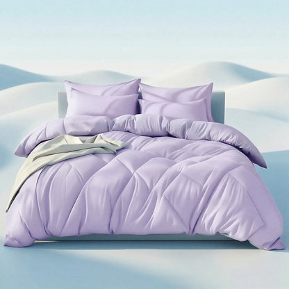 KTAbedding 2/3 PCS,Simple Diamond Grid Thick Quilt Set,For Home And Bedroom Decoration,Fluffy And Soft,All-Season Universal,Includes 1 Quilt + 1/2 Pillowcases,Ideal For Holiday Gifting