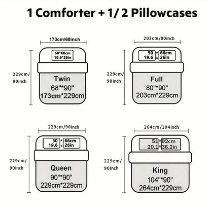 KTAbedding 2/3 PCS,Simple Diamond Grid Thick Quilt Set,For Home And Bedroom Decoration,Fluffy And Soft,All-Season Universal,Includes 1 Quilt + 1/2 Pillowcases,Ideal For Holiday Gifting