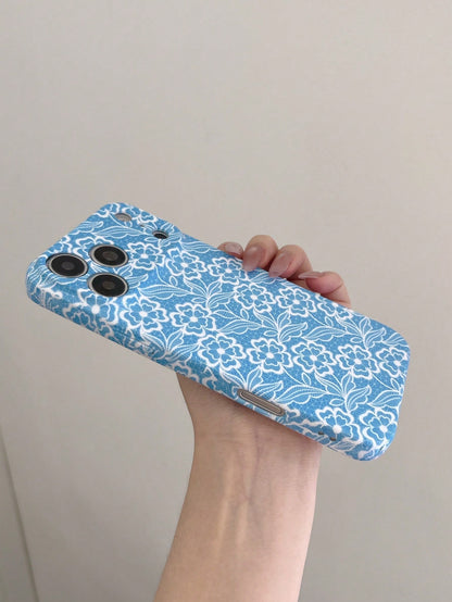 Lace 1pc Transparent Colorful Painting Girl Style Pure White Lace Pattern Shockproof Phone Case Suitable For IPhone 17/17 Pro/17 Pro Max/16/16 Pro/16 Plus/16 Pro Max/15/15 Pro/15 Pro Max/15 Plus/14/14