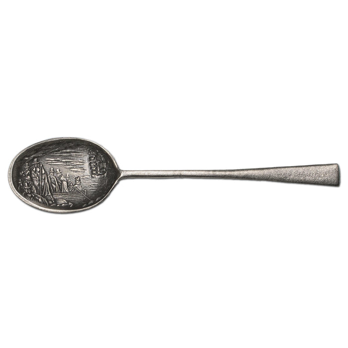 Landing of the Pilgrims Pewter Serving Spoon
