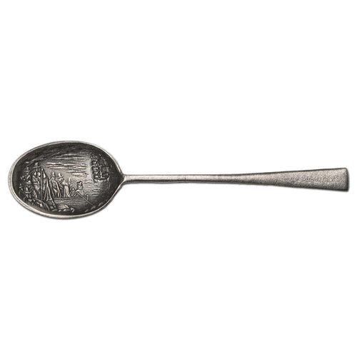 Landing of the Pilgrims Pewter Serving Spoon