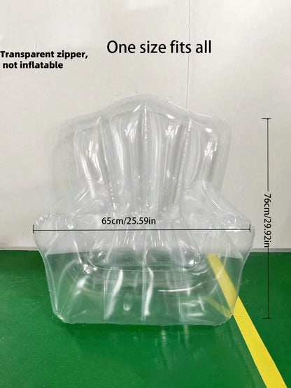 Large Capacity Sofa Storage Bag, DIY Doll Storage Bag, Space-Saving Multi-Functional Storage Bag With Transparent Visible Plastic Storage Compartments