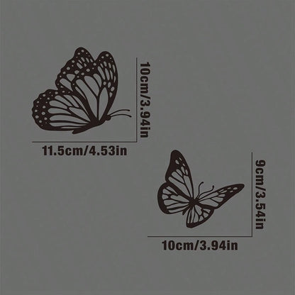 Large Vinyl Butterfly Decal Stickers, Suitable For Car, Truck And Home Decor