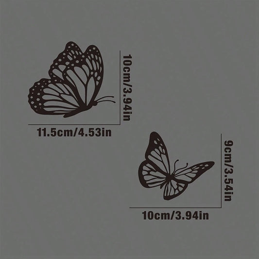 Large Vinyl Butterfly Decal Stickers, Suitable For Car, Truck And Home Decor