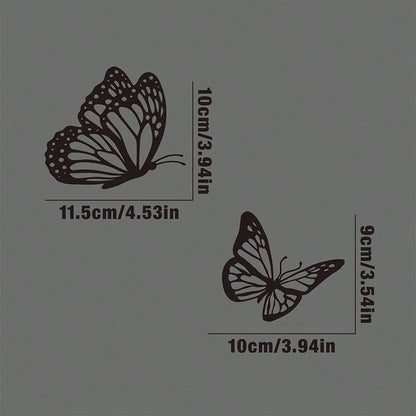 Large Vinyl Butterfly Decal Stickers, Suitable For Car, Truck And Home Decor