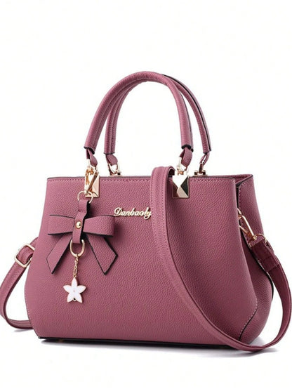 Leather Crossbody Tote Shoulder Handbag For Women Purse With Top Handle Adjustable Strap Everyday Casual Lightweight Travel Bolsos Para Mujer