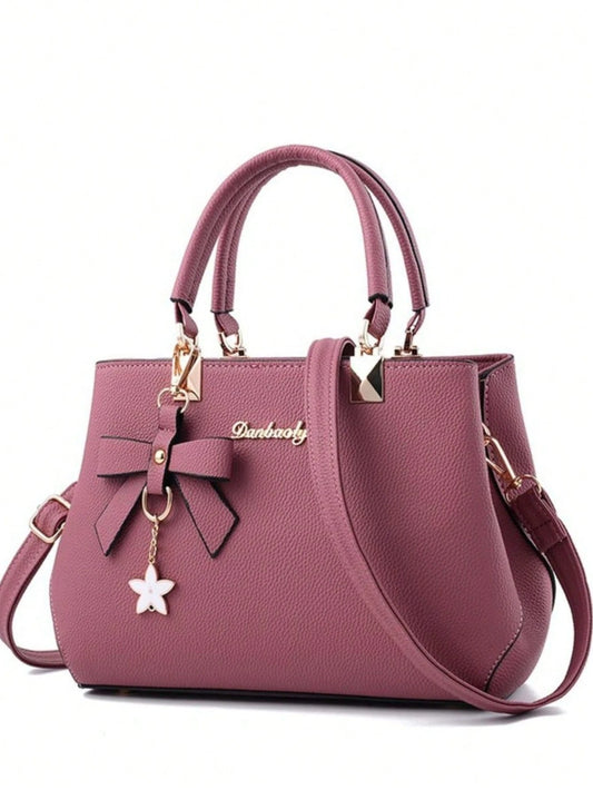 Leather Crossbody Tote Shoulder Handbag For Women Purse With Top Handle Adjustable Strap Everyday Casual Lightweight Travel Bolsos Para Mujer