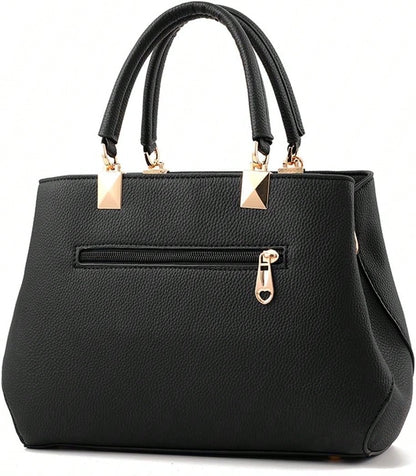 Leather Crossbody Tote Shoulder Handbag For Women Purse With Top Handle Adjustable Strap Everyday Casual Lightweight Travel Bolsos Para Mujer