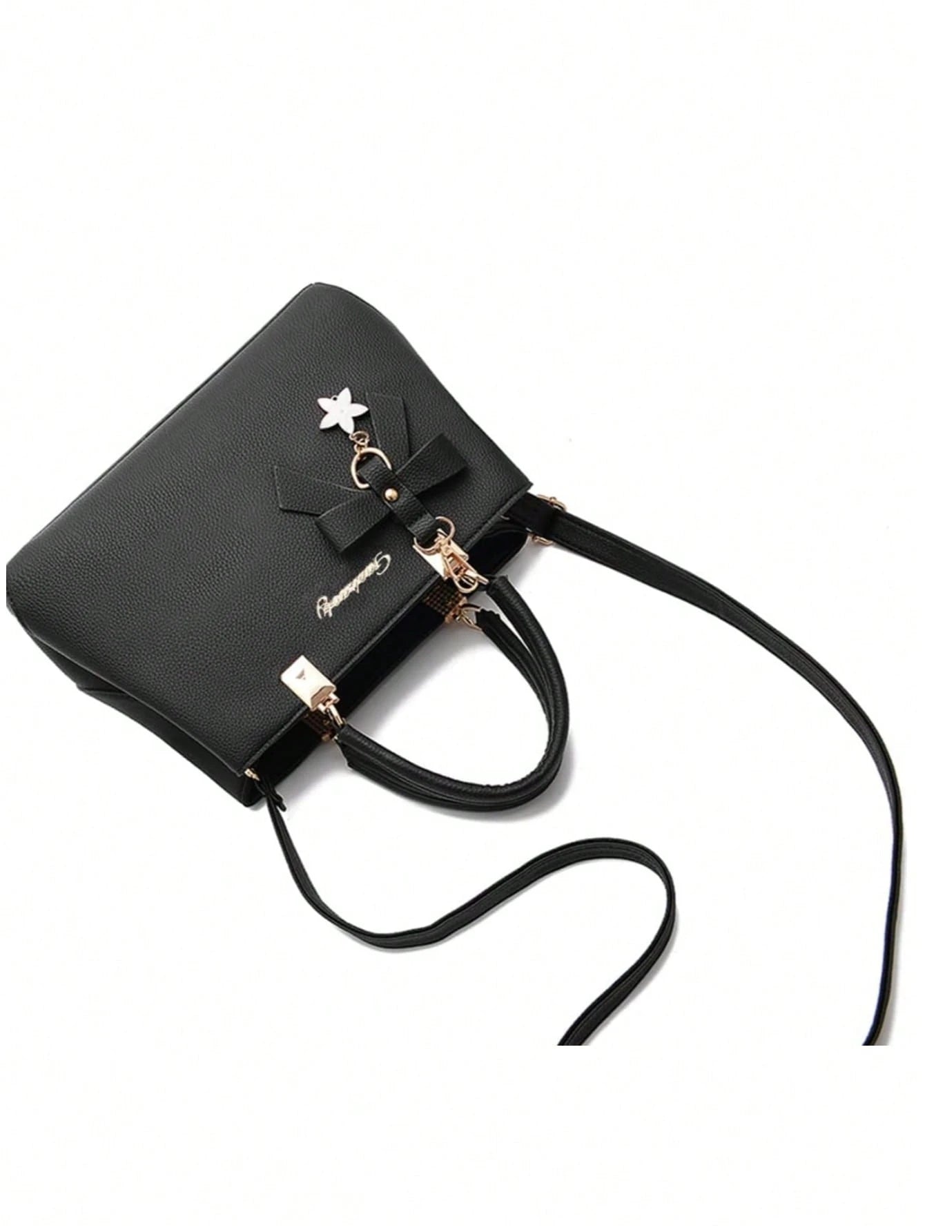 Leather Crossbody Tote Shoulder Handbag For Women Purse With Top Handle Adjustable Strap Everyday Casual Lightweight Travel Bolsos Para Mujer