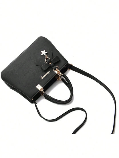 Leather Crossbody Tote Shoulder Handbag For Women Purse With Top Handle Adjustable Strap Everyday Casual Lightweight Travel Bolsos Para Mujer